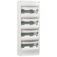 Coffret électrique nu 4 rangées 52 modules NF – Installation en saillie – Température d’utilisation -5°C à +60°C – Nalto