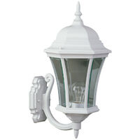 Applique Extérieure Montante 100W E27 Fonte Blanche ADELA