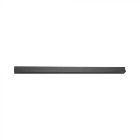 V-TAC Lampada LED da Muro Rettangolare 16W 10106050mm Colore Nero Bianco Caldo IP65