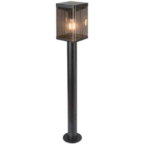 V-TAC Piantana Solare LED Giardino 2.5W Sensore di Movimento Nero Bianco Caldo IP44