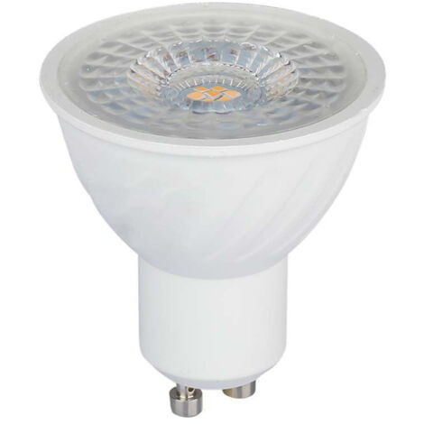 V-TAC PRO lampadina LED faretto GU10 Chip Samsung 6W 38°D luce fredda 6500K - 21191