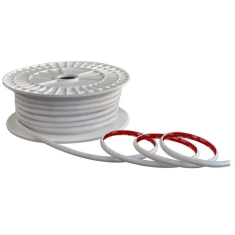 V-TAC Strip LED 220V COB 12.5W/m 50m 286 LED/m con Spina Bianco Freddo IP65 8mm
