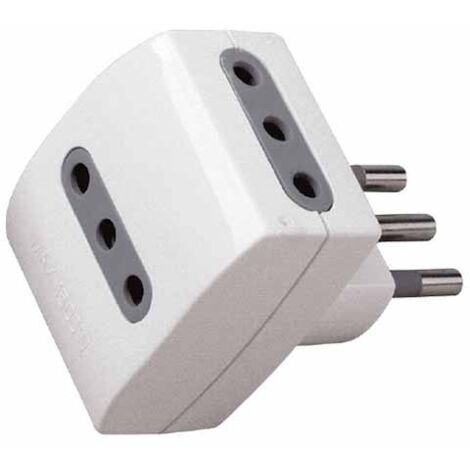 Adattatore 2P USA - P10 Nero Vimar