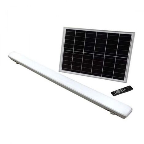 Led solar tri proof v-tac 6500 vt-120018-18w-sensore e rf control- ip65