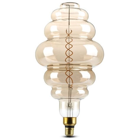 LED Filamento Home Lampada alogena a LED XXCELL Globe Amber Deco Lampada a  sospensione - E27 - 2W