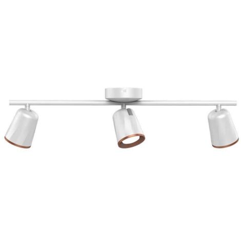 V-TAC Faretto LED da Muro Triplo 18W con Testa Orientabile Colore Bianco Bianco Caldo IP20