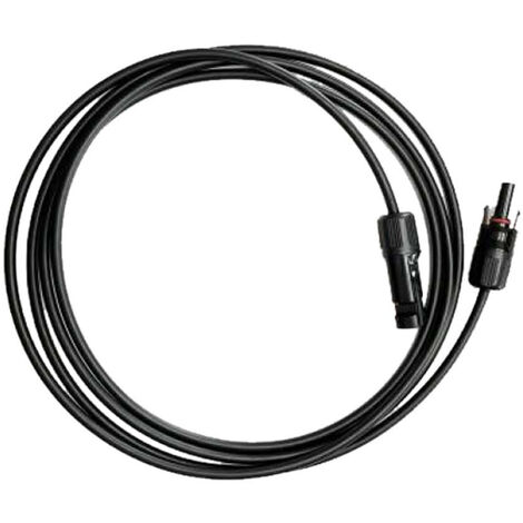 BougeRV Cavo solare 6 mm² 1,8 m con spina PV cavo di collegamento centrale fotovoltaica