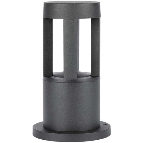 V-TAC Lampada LED da Giardino Fissaggio a Terra LED COB 10W Colore Nero h:25cm Bianco Caldo IP65