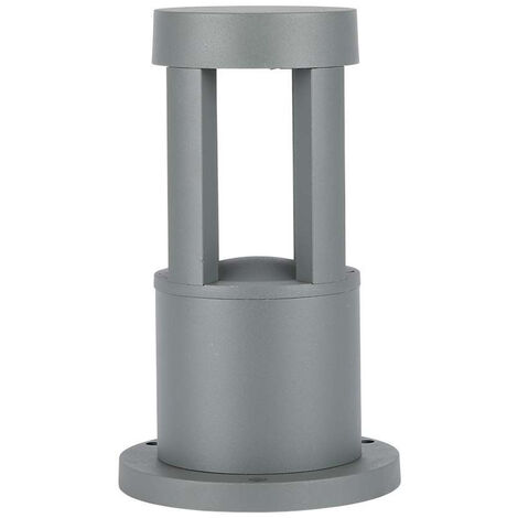 V-TAC VT-830 lampada led da giardino colore grigio 10W fissaggio a terra 25cm IP65 COB bianco naturale 4000K - SKU 128320