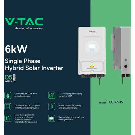 Kit fotovoltaico da 6KW senza accumulo