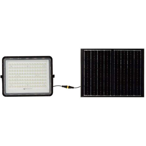 V-TAC Faro LED con Telecomando e Pannello Solare 20W Bianco Naturale