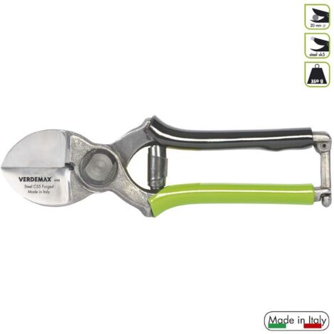 FORBICE A DOPPIO TAGLIO FORGIATA 20CM VERDEMAX CESOIA PIANTE