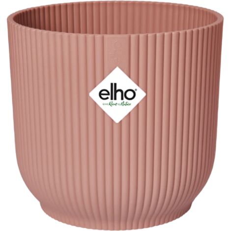 VASO VIBES FOLD ROUND 14CM DELICATE PINKELHO