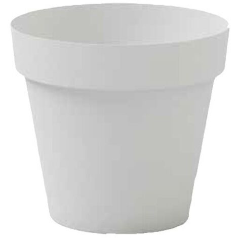 Vaso Cleo Rotondo Bianco - 80 cm