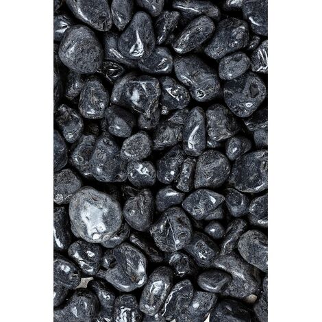 10 SACCHI DI CIOTTOLI NERO EBANO DA 25 KG 15/25 MM SASSI PIETRE Sassi Pietre Arredo Vasi e Giardino