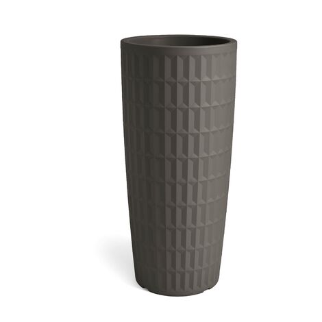 Vaso arredo moderno antracite 50 cm