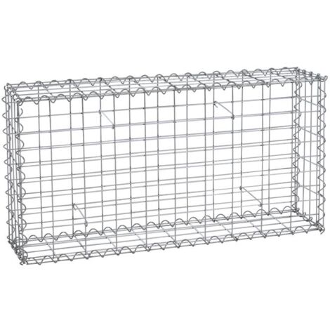 Spirale Pour Gabions - Connecteur Métal Galvanisé 4 Mm - 80 Cm Ou 100 Cm - Montage Facile Sans Outils