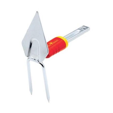 Wolf Petite Serfouette Double 2 Dents Sarcleur Râteau de jardin multi-star (1/2)