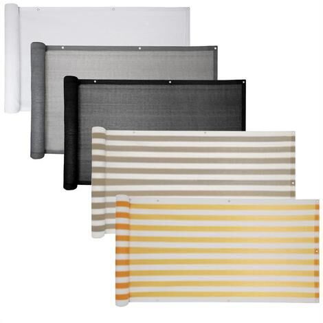 Balcon Terrasse couverte Bardage balcon 6 m Protection contre le soleil Anthrazit / 90x600cm (1/5)