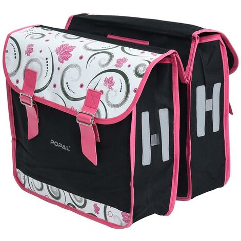 Sacoche de vélo Sacoche double porte-bagages Sacoche latérale Sacoche à bagages