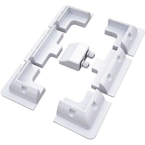 Bigking Supports de Panneau Solaire 7 pièces/Ensemble Kit de Supports de Montage dangle de Panneau Solaire pour Toit de véhicule de Caravane Bateau RV 