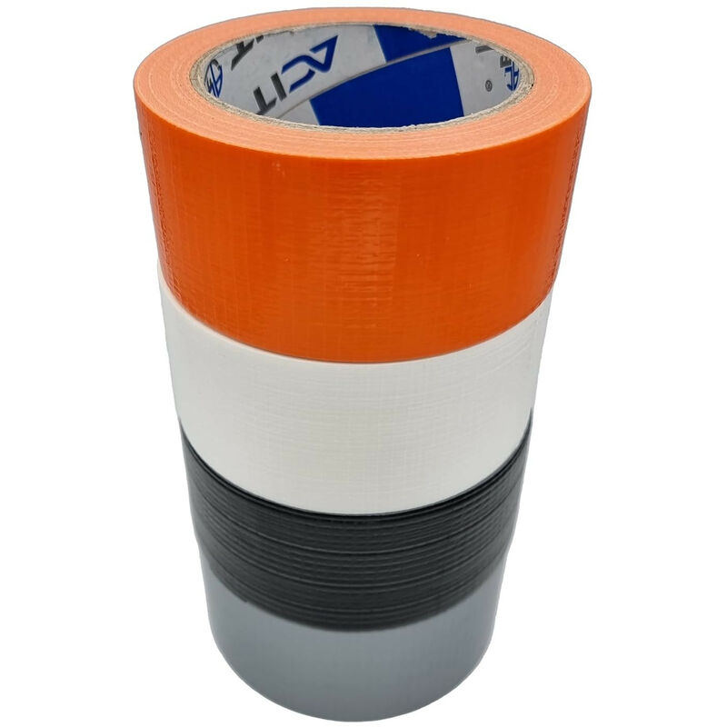 Nastro Americano Telato StickersLab 38mm X 25m | Blu | Per Riparazioni, Sigillature E Fasciature