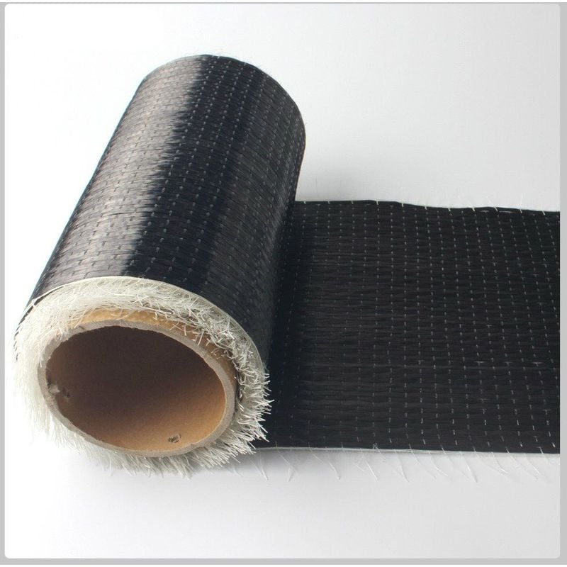 Spurtar Rotolo di nastro in fibra di carbonio, 2,5 x 600 cm