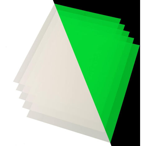 Adesivo In Vinile Fosforescente V Safety, 200x150 Mm, Con Scritta Di Avviso Per Cani, Si Illumina Al Buio