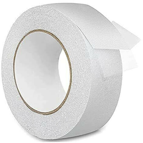 Nastro adesivo antiscivolo trasparente 25/50mm per bagno, piatti doccia, vasche Lunghezza - 25mm x 18,3MT (1/5)