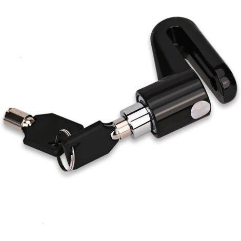 Blocco per freno a disco ruota bici/moto antifurto in acciaio Colore - Nero Dark(scuro) (1/5)