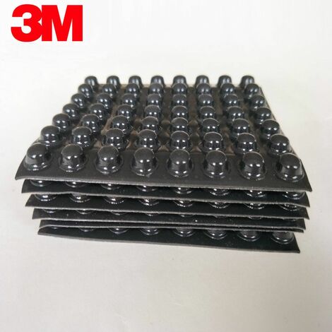 Gommini paracolpi nero antiscivolo 3M SJ5303 Bumpon Numero Pezzi - 96 pezzi