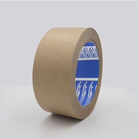 Nastro mascheratura verniciatura industriale in carta extra resistente 100°C taglia - 19mm x 50mt (8 rotoli)
