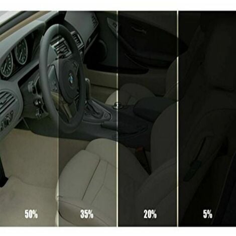 Pellicola omologata ABG oscuramento Vetri Auto serie Black Shade di 3M BS  5% Misura - 50cm