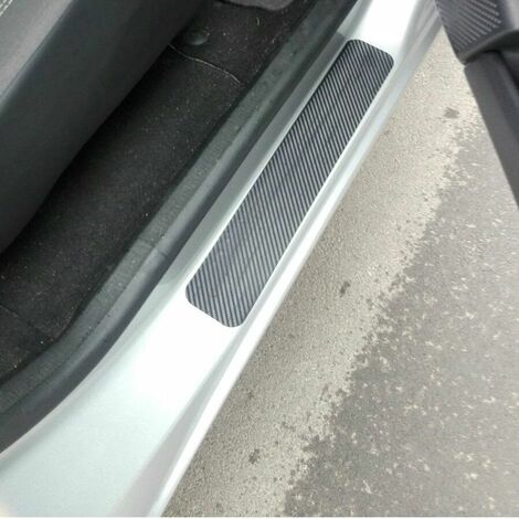 Pellicola Protezione Auto In Fibra Di Carbonio - Adesivo Antigraffio Per Portiere E Paraurti - Foto 3