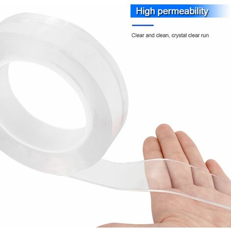 Magic tape nastro biadesivo multifunzione nano tecnologia, lavabile, antiscivolo (1/5)