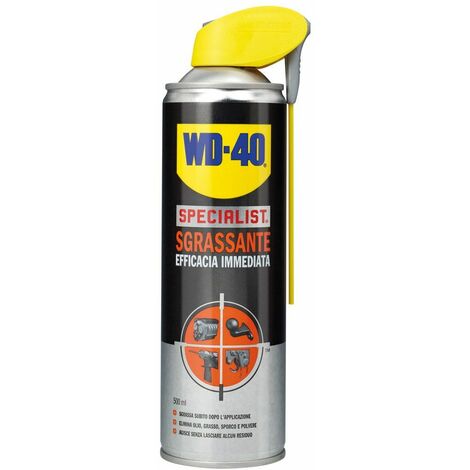 WD-40 Specialist Sgrassante Spray ad Efficacia Immediata con Sistema Doppia Posizione - 500 ml