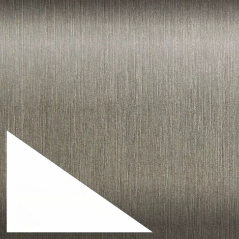 Pellicola adesiva spazzolato 3D platinum grey APA made in Italy car wrapping h150 Misura - 150cm x 10 Mt
