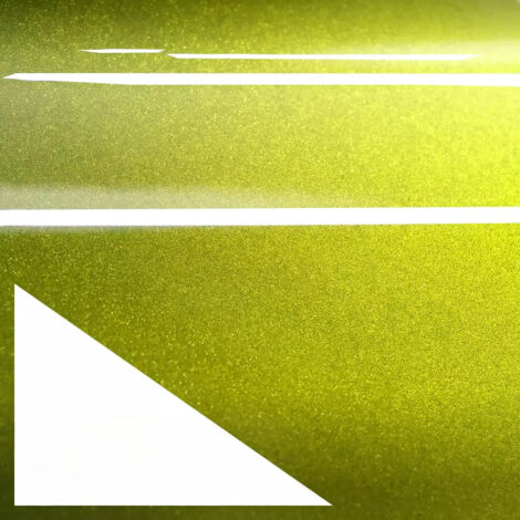 Pellicola adesiva metallizzato lucido candy lime APA made in Italy car wrapping h150 Misura - 150cm x 300cm