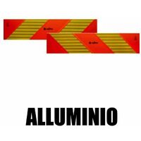 ECE 70.01 Pannelli rifrangenti per motrice kit da 2 pezzi in classe 3 PVC o alluminio Modello - Alluminio
