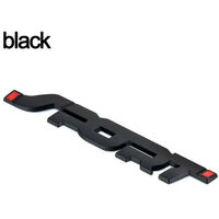 Targhetta adesiva scritta "SPORT" in rilievo metal 3D Colore - Nero
