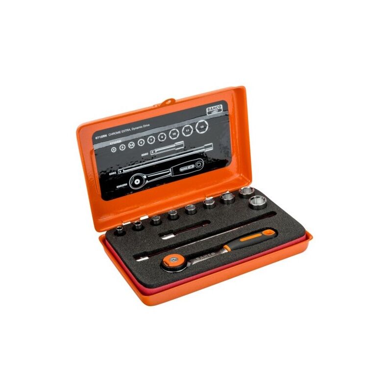 Coffret Douilles Isolées Wiha 13 Pièces - 1/4 De Pouce, Métrique (5.0-14.0 Mm) – Garantie à Vie