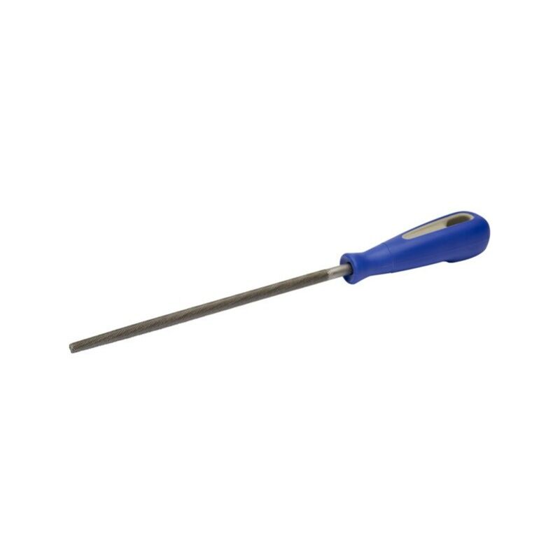 Draper Lime Plate 200 Mm Avec Poignée – Lime Acier Haute Teneur Carbone, Ergonomique Pour Travail Précis Du Bois Et Métal