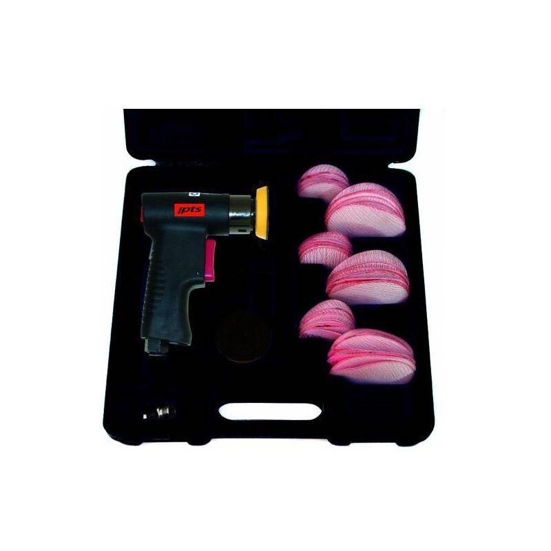 Mini ponceuse orbitale aléatoire pneumatique 50 mm en velcro