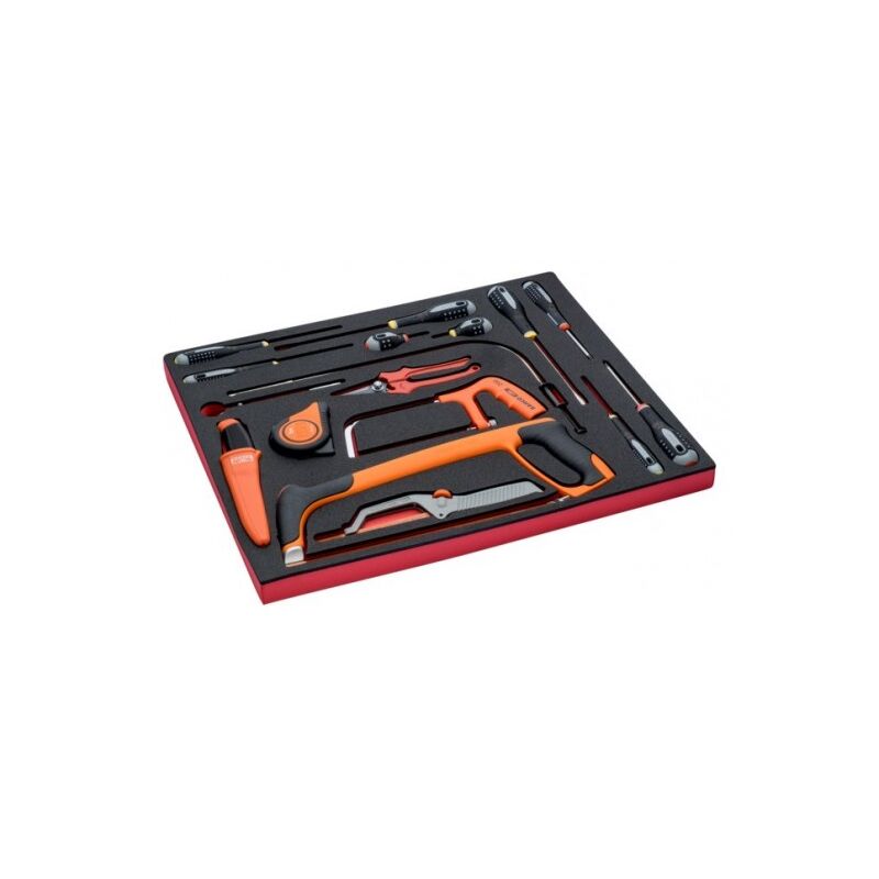 Wiha Jeu d'outils pour mécaniciens avec tournevis, pinces coupantes diagonales, 7 pièces, avec étui (33971