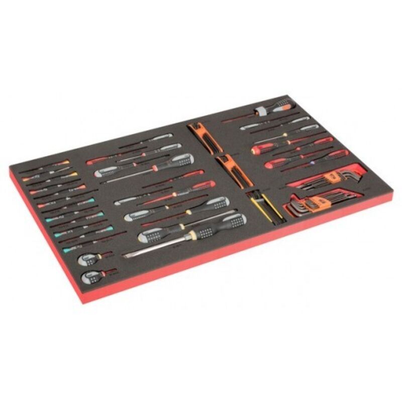 Bahco BE-8160 Tournevis Ergo à Lame Forgée Pour Vis à Fente 1.6x8.0x125mm
