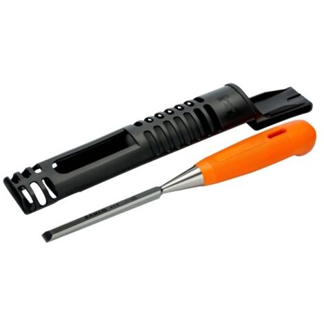 BAHCO - Burins pour le travail du bois, avec manche en polypropylène orange