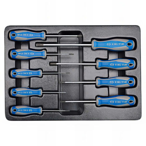 KING TONY - Module servante 9 tournevis Torx T8 - T40