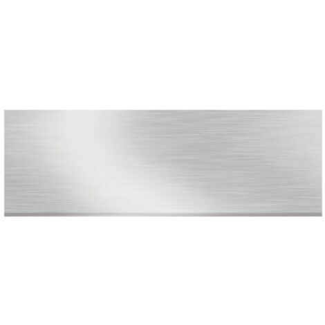 KING TONY - Plan de travail en inox 1360x35x465mm - 2 meubles bas