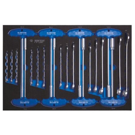 KING TONY 5063-18 Clé Mixte Décalée En Acier Allié, Taille 9/16