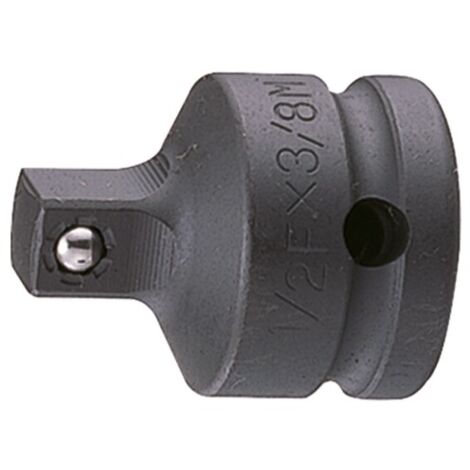 KING TONY - Réducteur 1/2" vers 3/8" impact à bille (DIAM. 25 mm) (1/2)